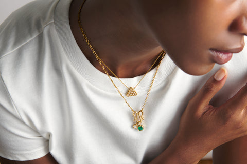 Small Noodle Necklace